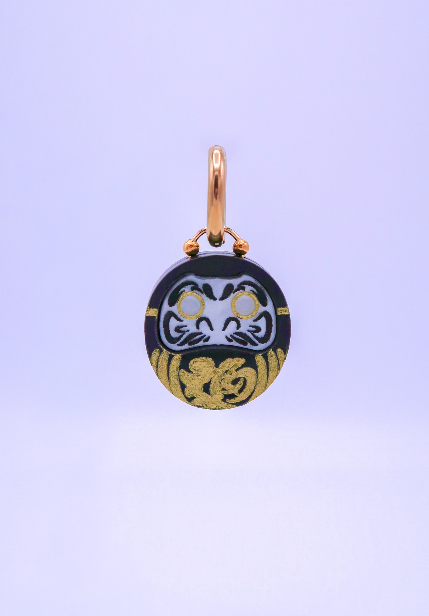 DARUMA NEGRO │ pendientes