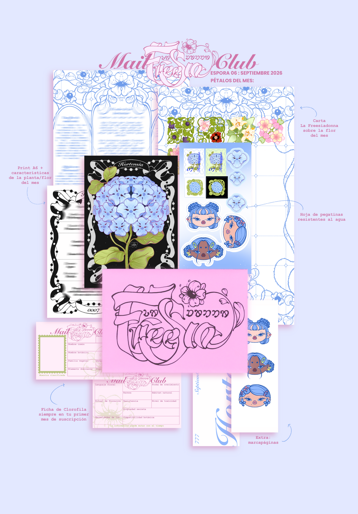 MAIL CLUB │ La Freesiadonna