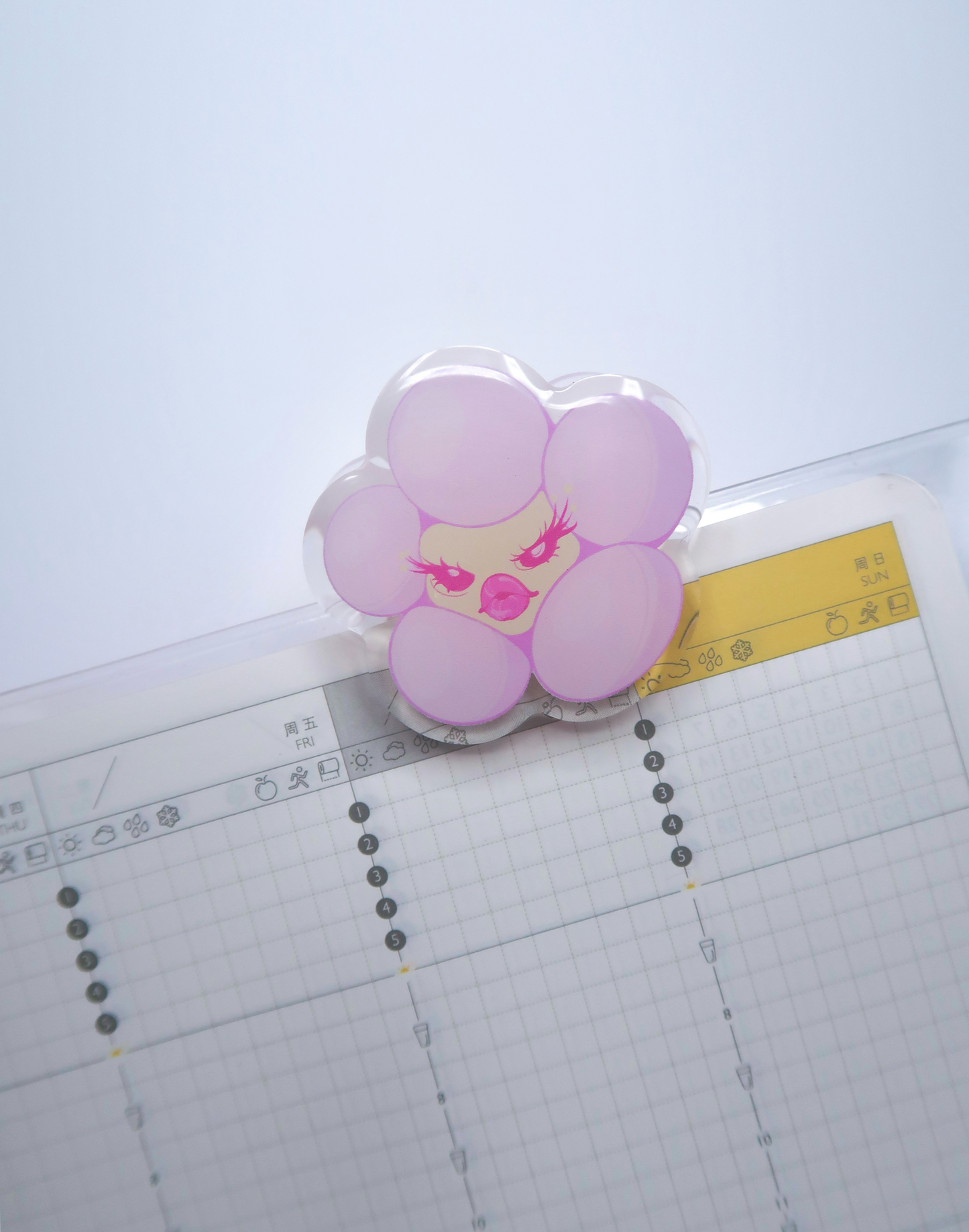 NOT FRÁGIL ROSA │ pinza