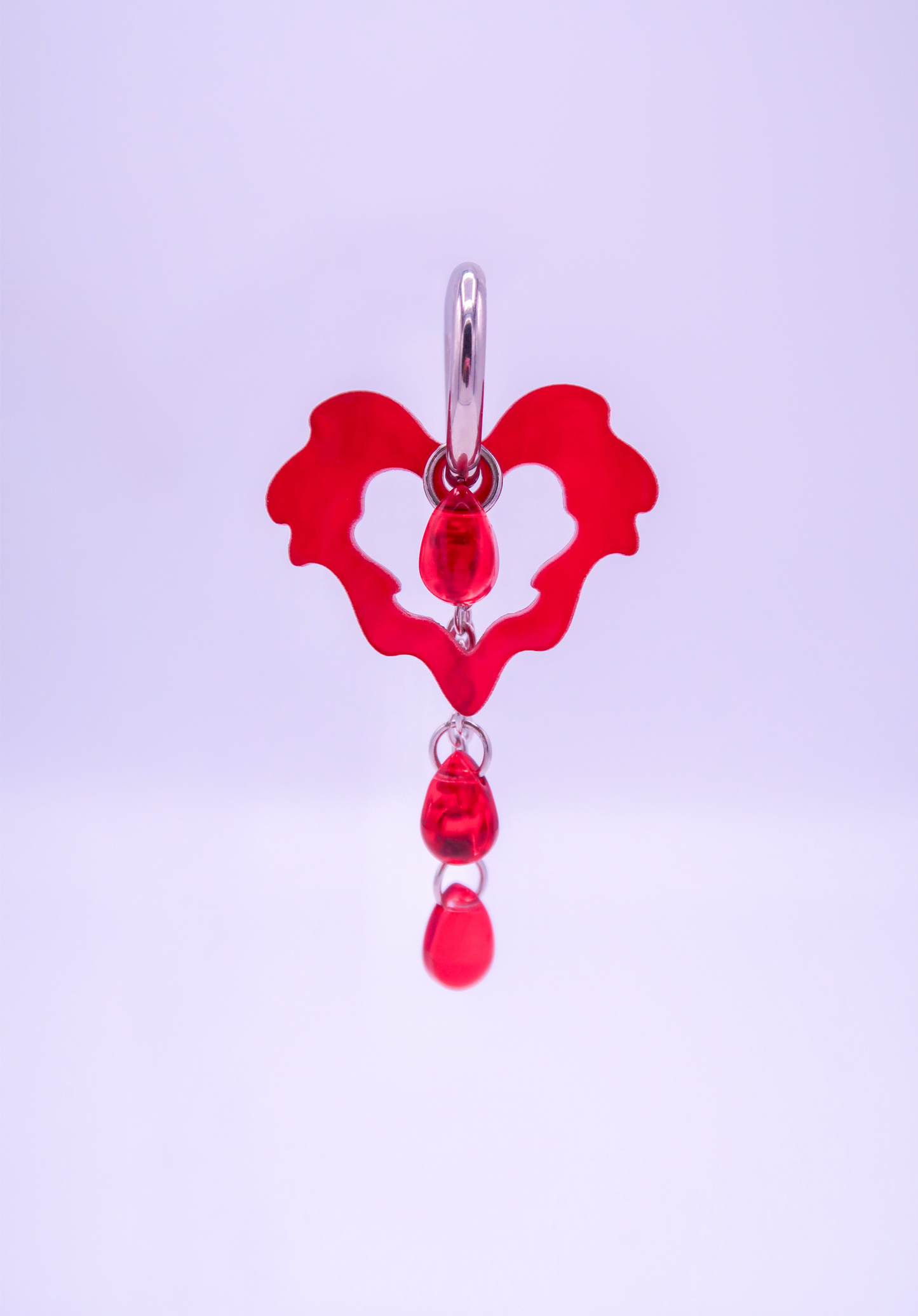 SILVERMIST ROJOS│pendientes