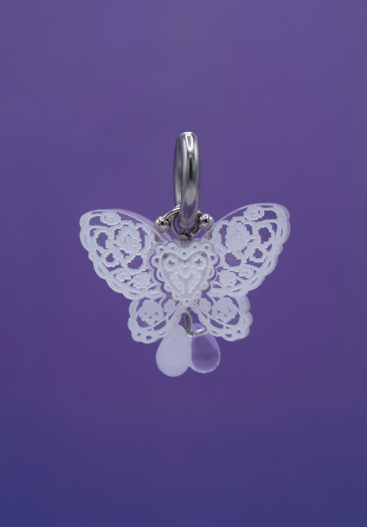 ENCAJE BLANCO │ pendientes