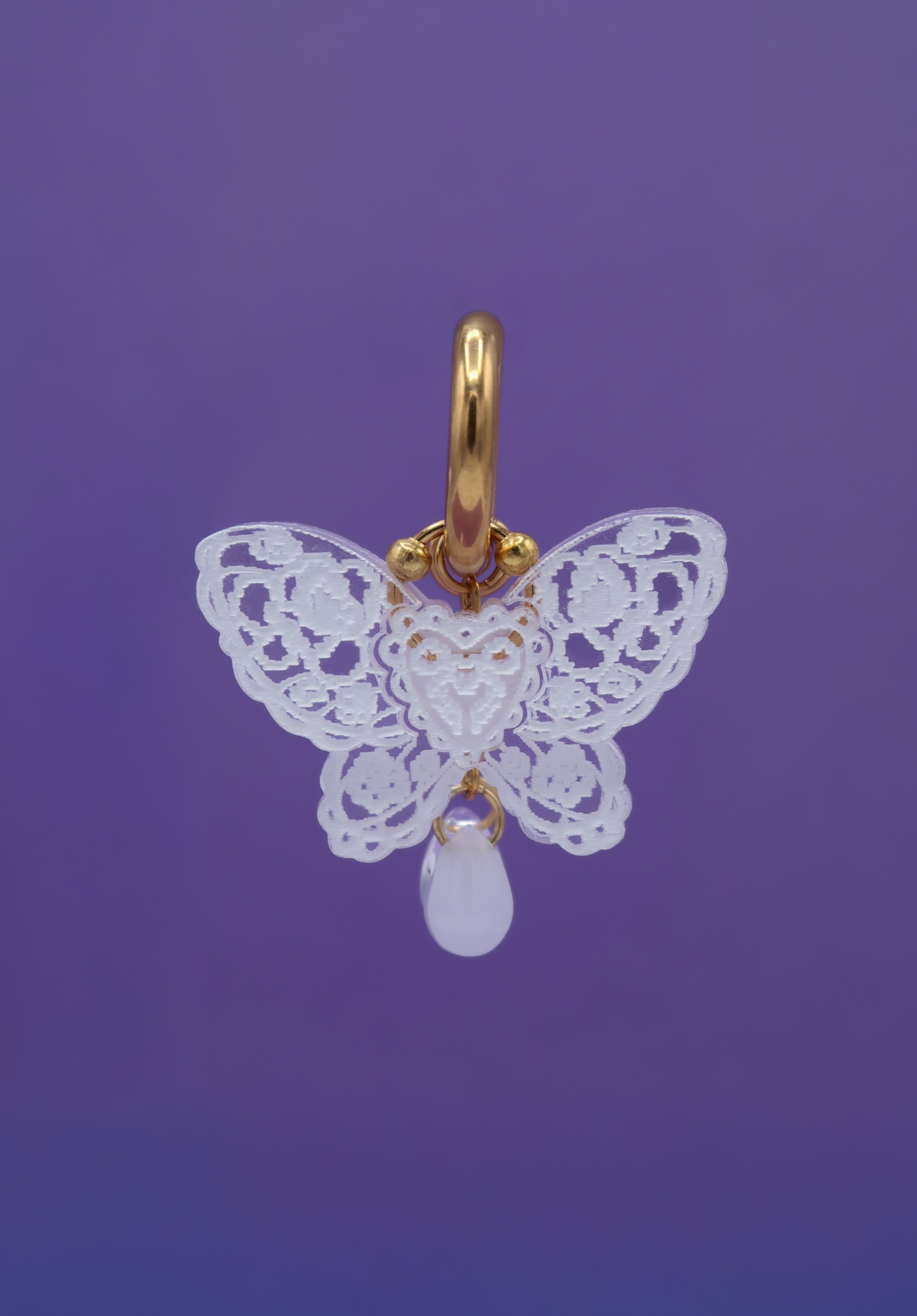 ENCAJE BLANCO │ pendientes