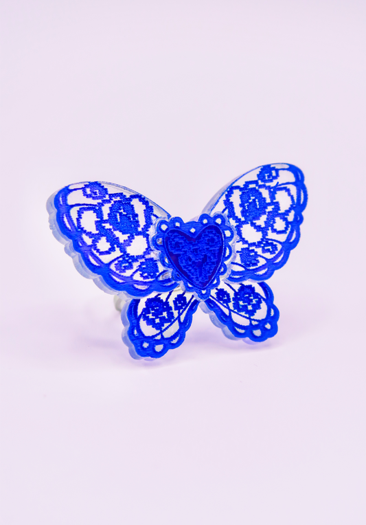 ENCAJE AZUL │ anillo