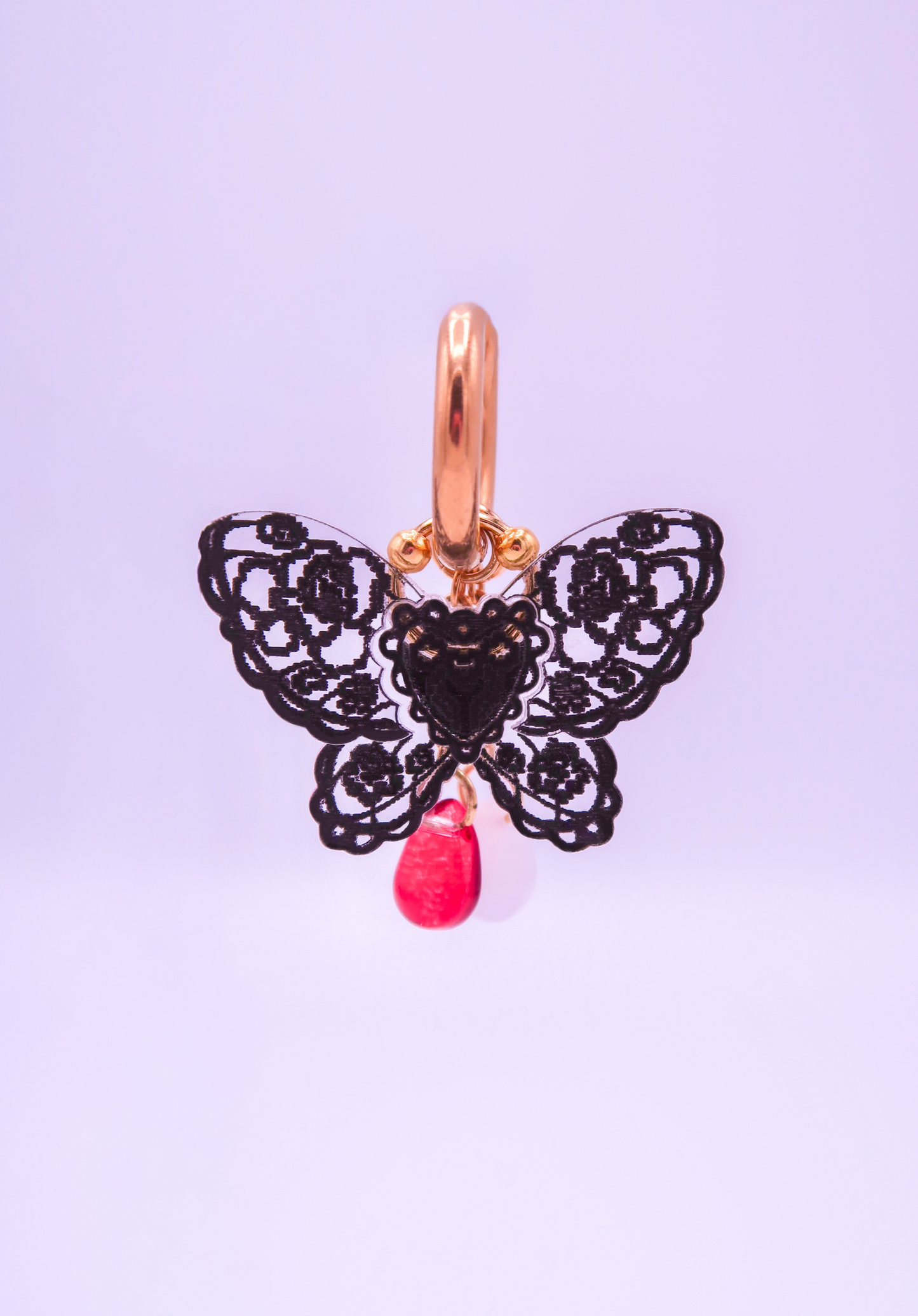 ENCAJE NEGRO │ pendientes