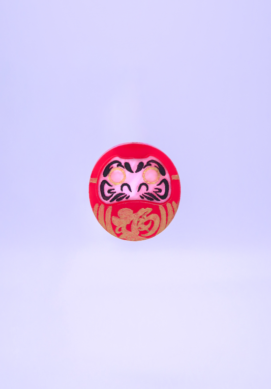 DARUMA ROJO │ pendientes
