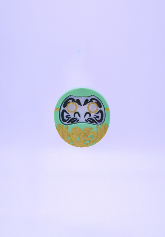 DARUMA VERDE │ pendientes