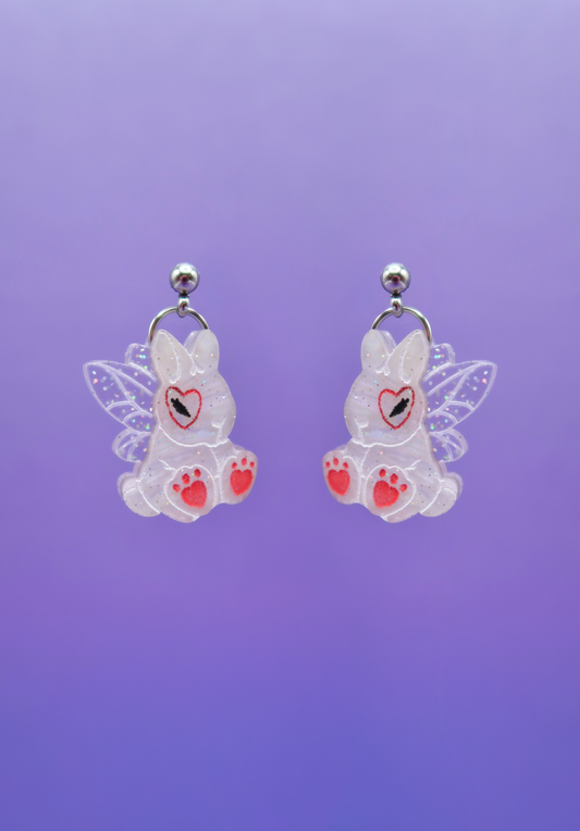 CONEJITO ROJO │ pendientes