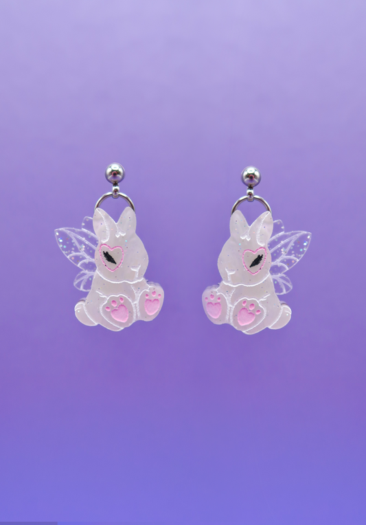 CONEJITO ROSA │ pendientes