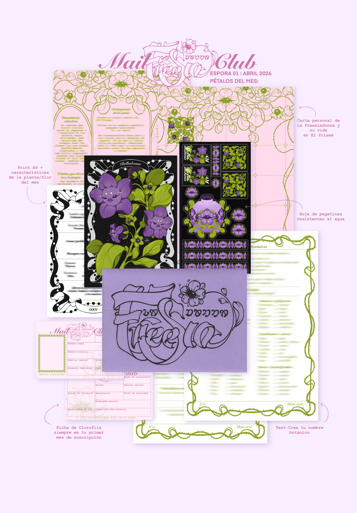 MAIL CLUB │ La Freesiadonna (disponible 01/04 a las 16:30h)