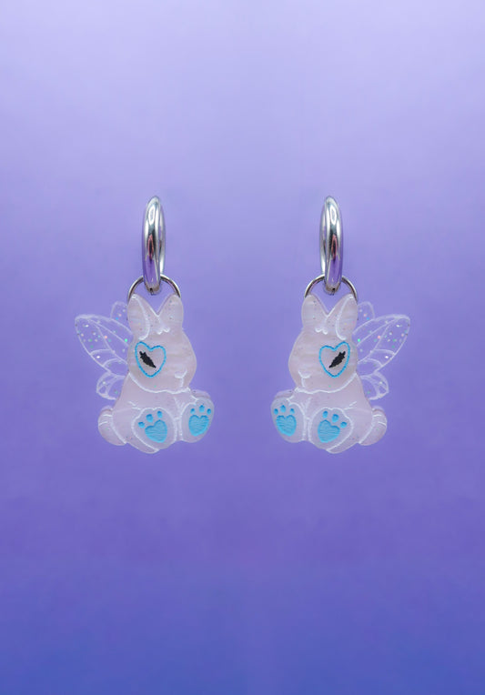 CONEJITO AZUL │ pendientes