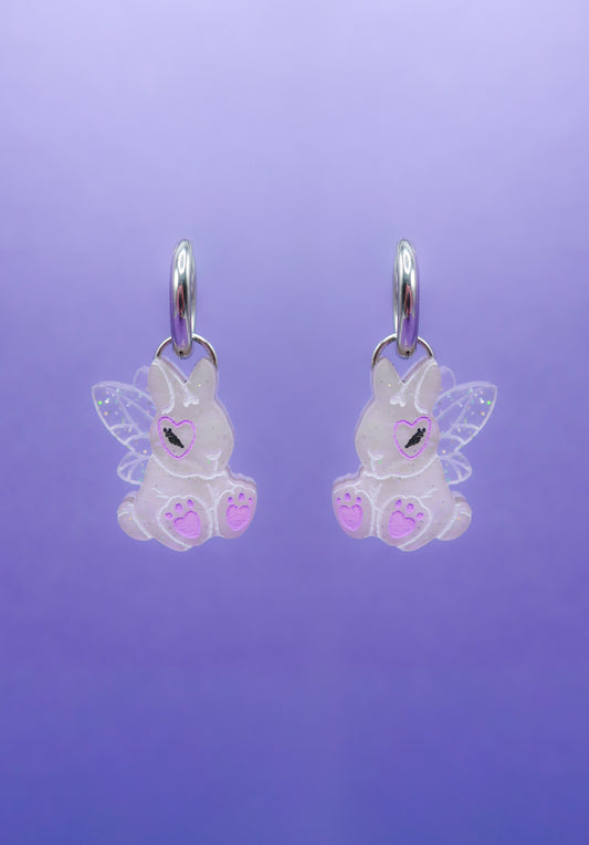 CONEJITO LILA │ pendientes